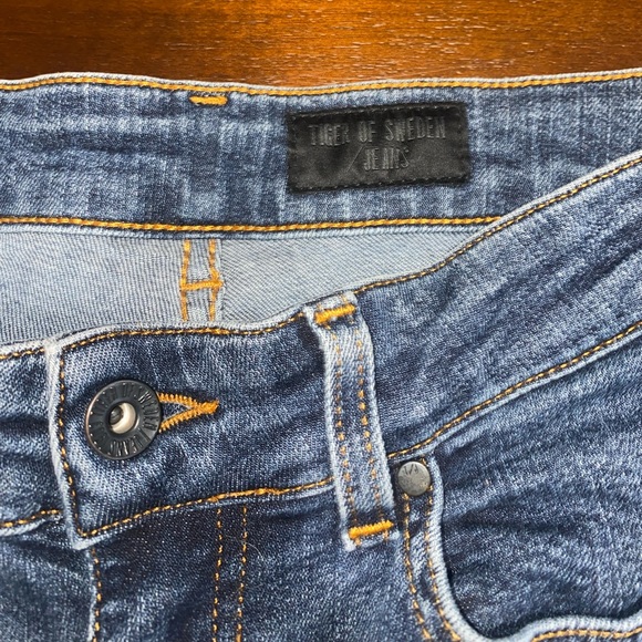 Tiger of Sweden Slender Skinny Jeans Oracle 30 / 34” Premium Italian ITV Denim - Picture 6 of 11